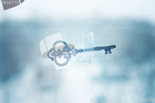 Image of vintage key