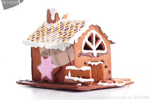 Image of gingerbread house 