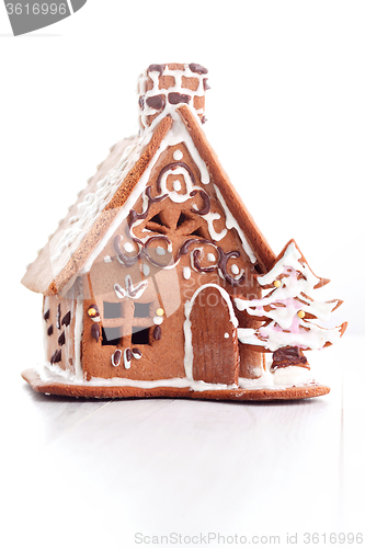 Image of gingerbread house 