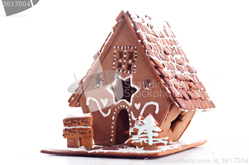 Image of gingerbread house 