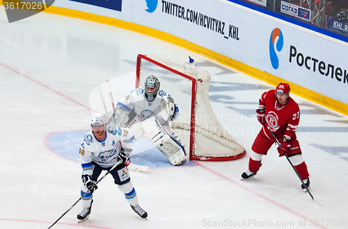 Image of A. Ivanov (28), K. Dullman (38) and D. Shitikov (23)