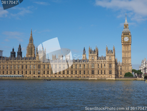 Image of Houses of Parliament in London