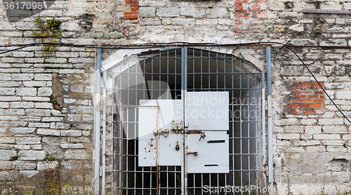 Image of old prison gate