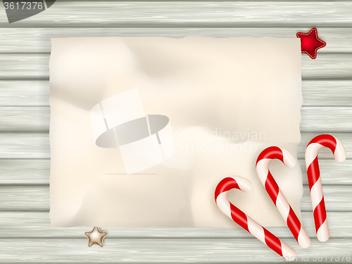 Image of Candy Cane Background. EPS 10