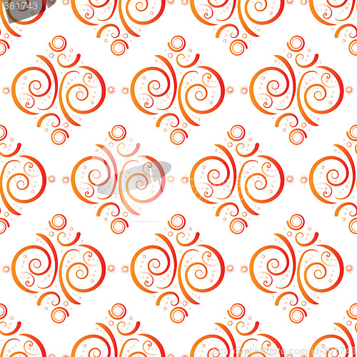 Image of orange blend tile