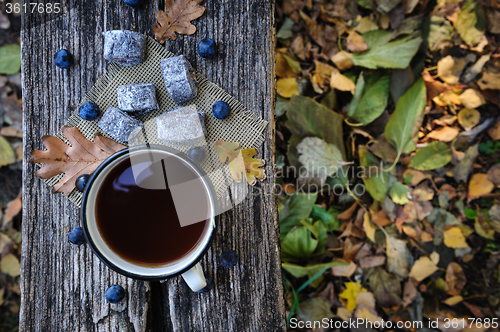 Image of Romantic autumn still life