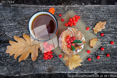 Image of Romantic autumn still life