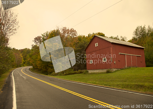 Image of Red Barn, Vermont