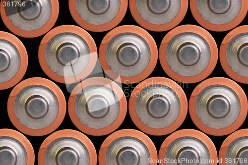 Image of Pile of  batteries