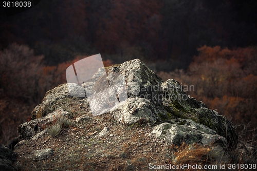 Image of Path at the Mountain edge 