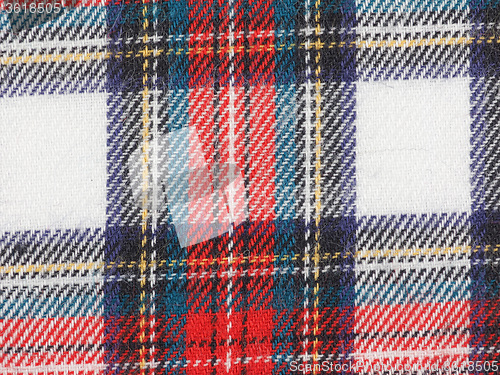 Image of Tartan fabric background