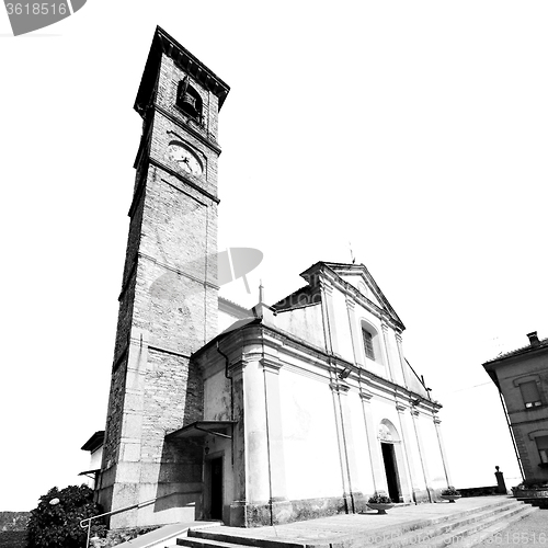 Image of monument old architecture in italy europe milan religion       a