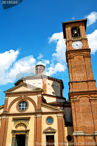 Image of monument    in italy europe old   bell