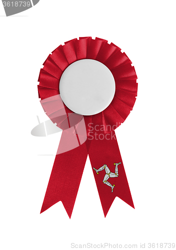 Image of Award ribbon isolated on a white background