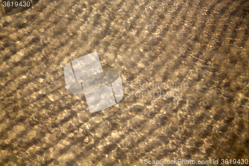 Image of sand and the beach abstract   bay of a  wet  in  south china sea