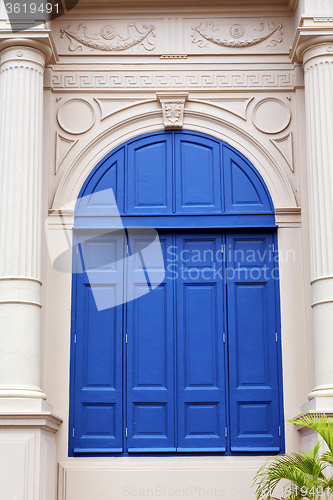 Image of asia bangkok thailand    door palaces  temple   abstract   