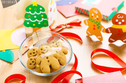 Image of Gingerbread cookie for christmas