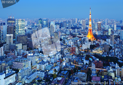 Image of Tokyo night