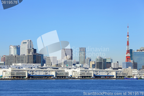 Image of Tokyo bay in Japan