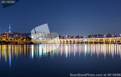 Image of Seoul urban city