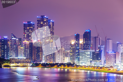 Image of Busan, South Korea skyline at Haeundae District