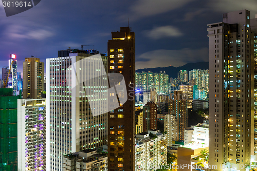 Image of Beautiful HongKong cityscape