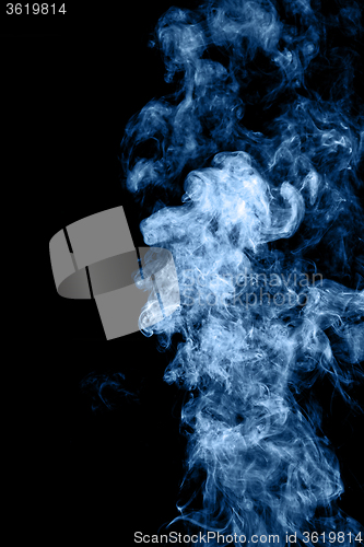 Image of Blue smoke