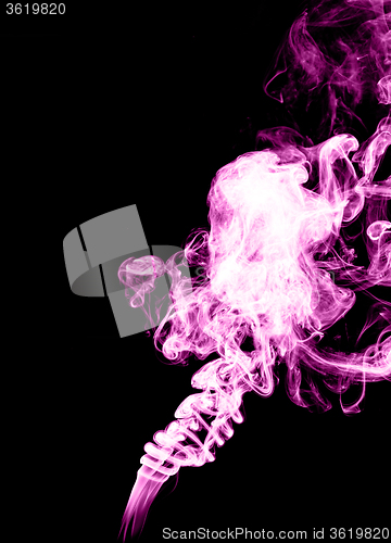 Image of Pink smoke