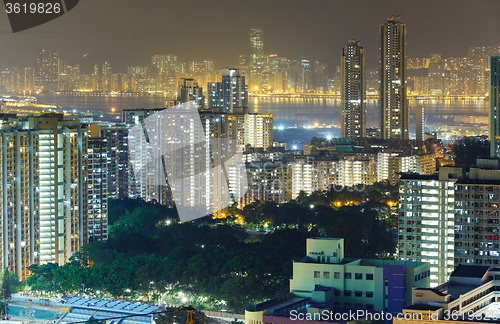 Image of Hong Kong night