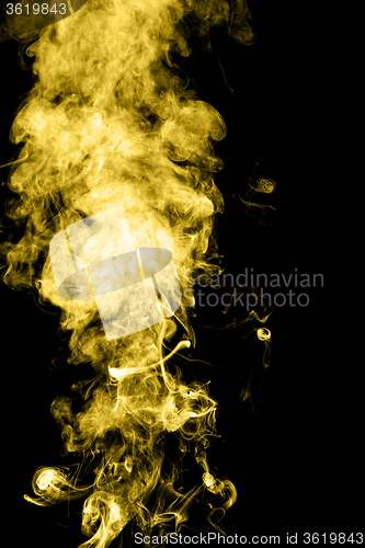 Image of Yellow smoke