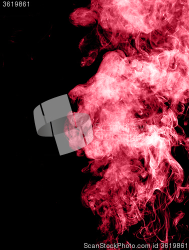Image of Red smoke