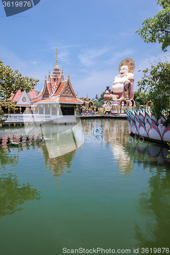 Image of Smiling Buddha on Koh Samui, Thailand