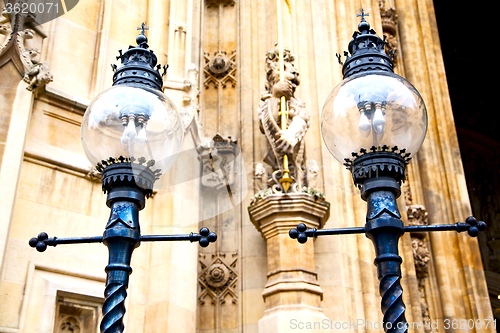 Image of europe in  london lantern and abstract illumination