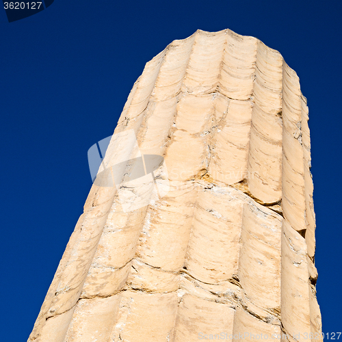 Image of in greece the old architecture and historical place parthenon at