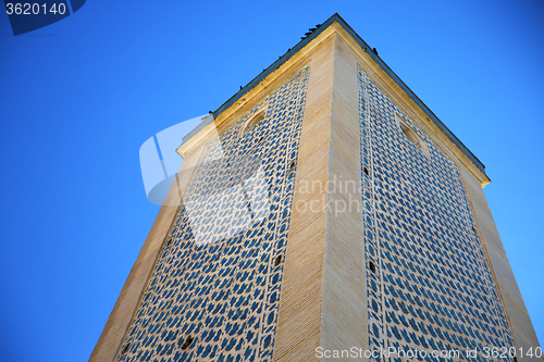 Image of  muslim   history  symbol  in   minaret religion and  