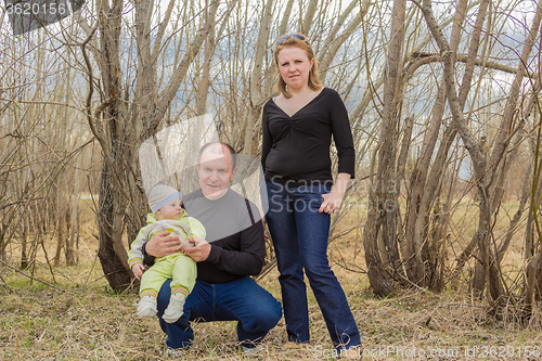 Image of Dad mom and son   