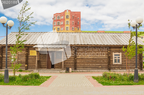 Image of Wooden house   