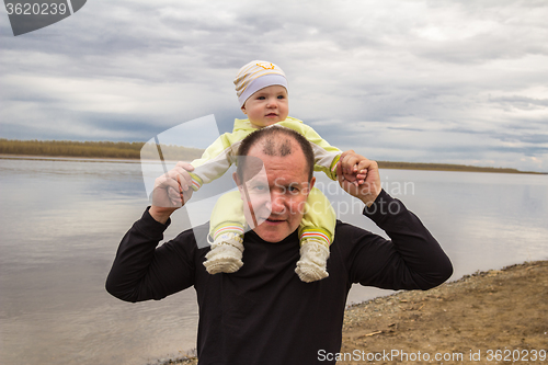 Image of Father and son  