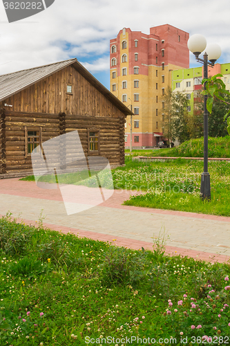 Image of Wooden house   
