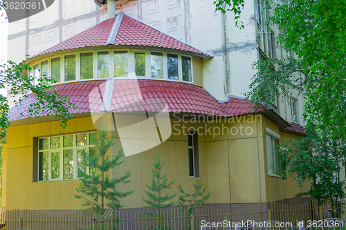 Image of House with outbuilding  