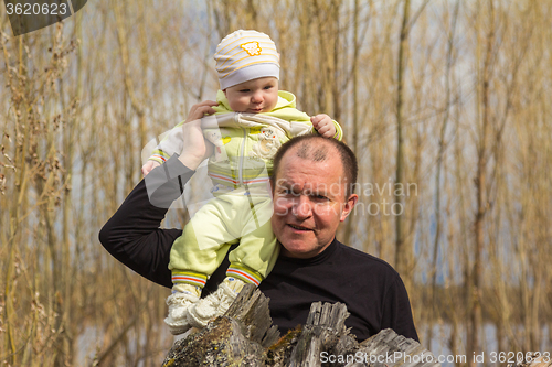 Image of Father and son  