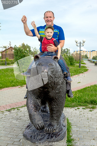 Image of Father and son  
