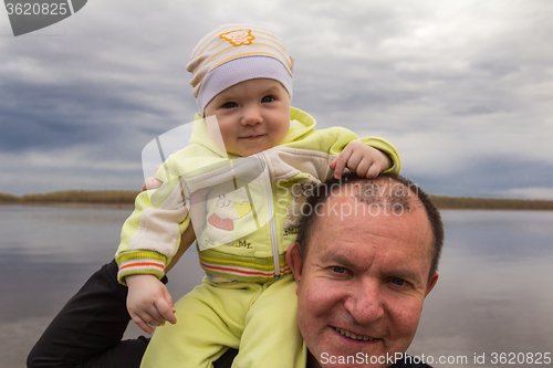 Image of Father and son  