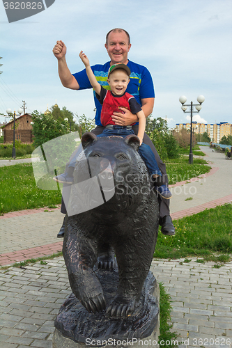 Image of Father and son  