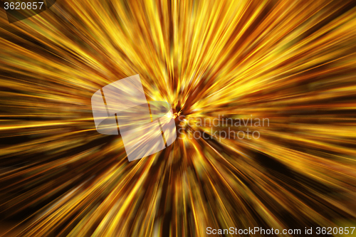 Image of abstract christmas lights explosion