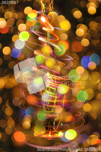 Image of christmas color tree