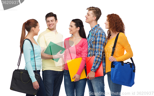 Image of group of smiling teenagers