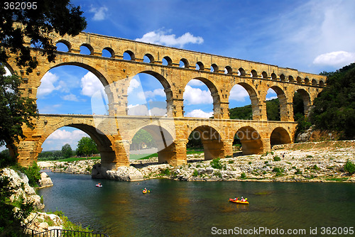 Image of Pont du Gard in southern France