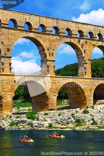 Image of Pont du Gard in southern France