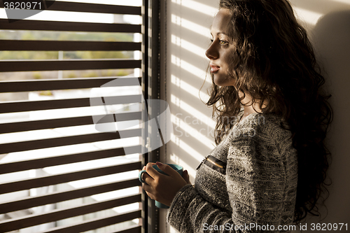 Image of Thoughtful young girl